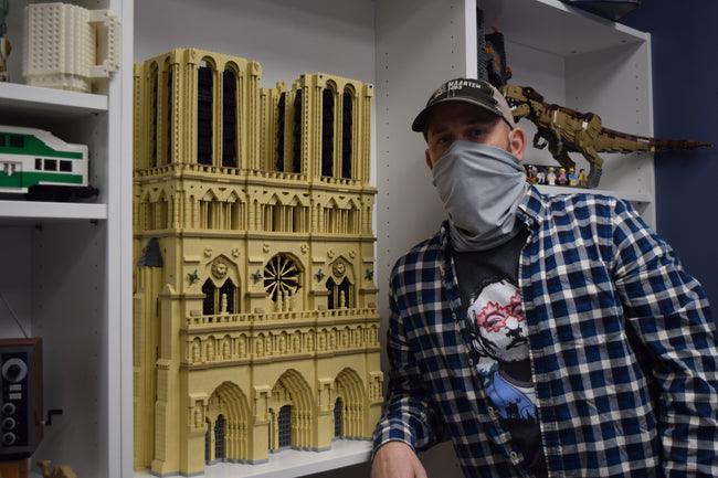 Notre Dame Lego Cathedral